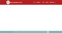 Desktop Screenshot of bauredakteur.de